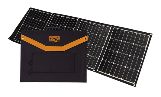 Powerboozt PB Solar Kraftpaket 180 W mit faltbarem Solarmodul